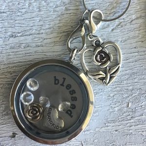 Blessed Silver Grandma Memory Locket